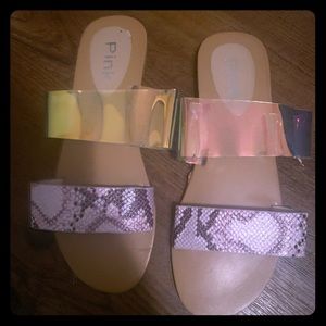 Size 10 sandals (slides) NWOB